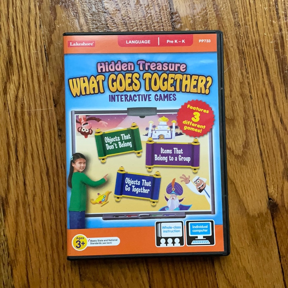 Lakeshore Hidden Treasure What Goes Together Game